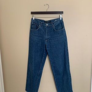 Versace dark wash jeans